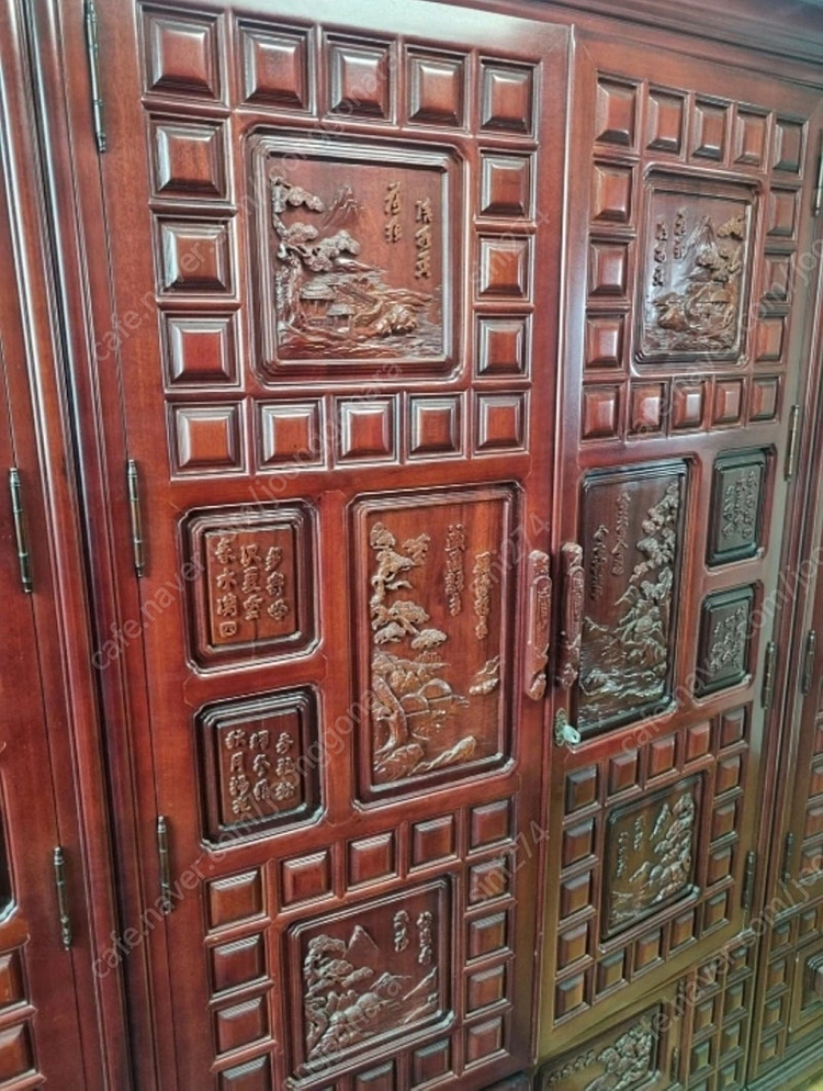 고가구 화류장 12자(붉은색) 팝니다 이미지