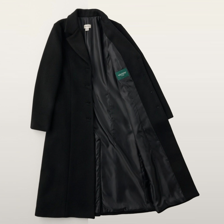 시엔느(SIENNE) 캐시미어 싱글코트 55-66--3