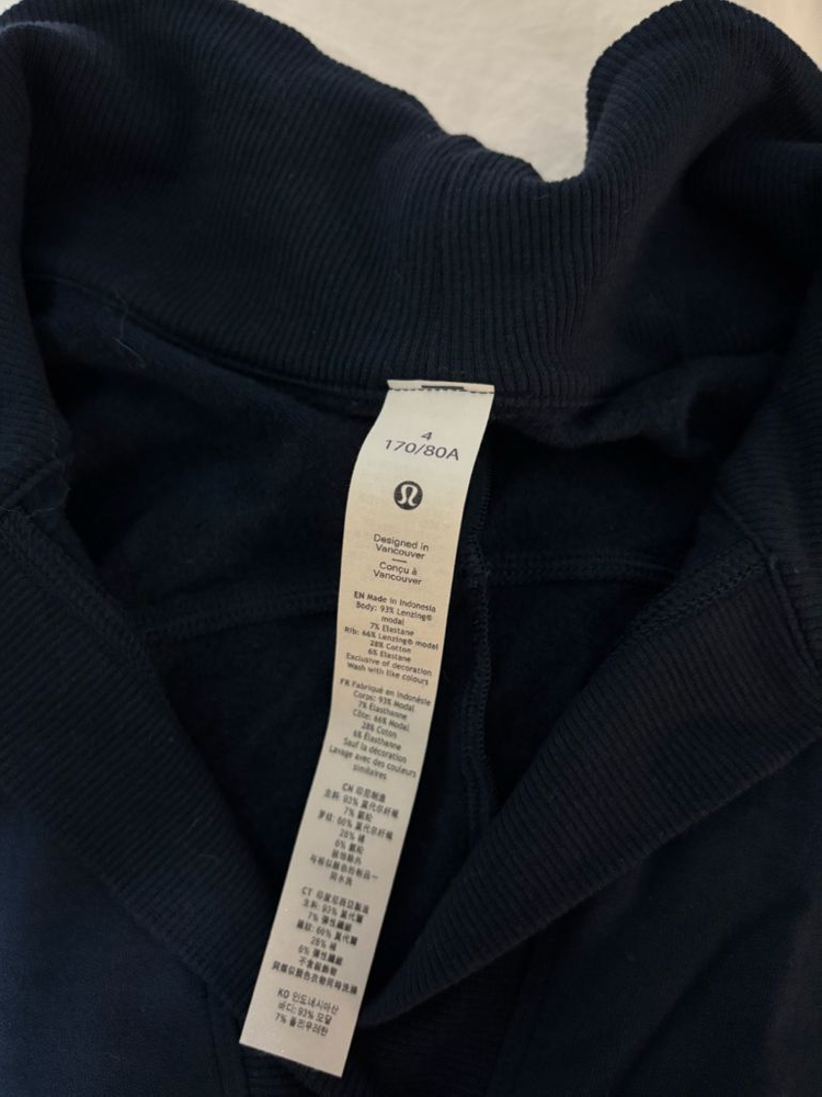 룰루레몬 플리스폴로 풀오버--4