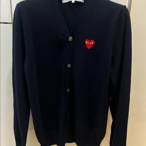 25fw 꼼데가르송 네이비가디건 L (새상품급)