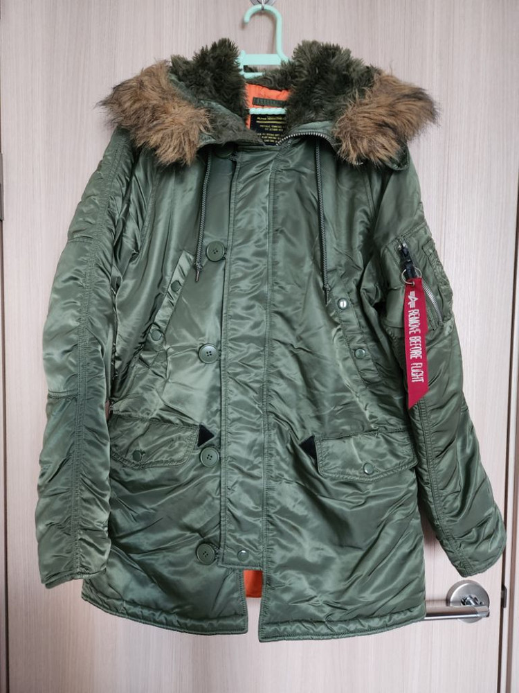 알파인더스트리잠바 익스트림콜드웨더 집업자켓N-3B(N)--0