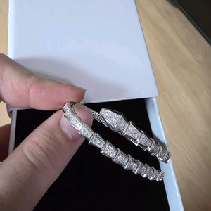 세르펜티 팔찌 14k+랩다이아 풀파베 제작