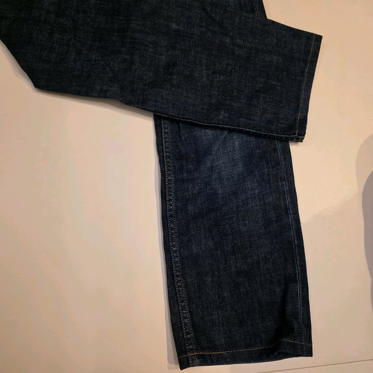 프라다 청바지 버튼 데님팬츠--1