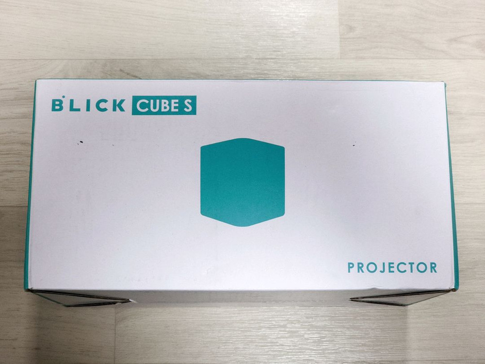 블릭 큐브 S 미니 포터블 빔프로젝터 세트 판매 스마트빔--1