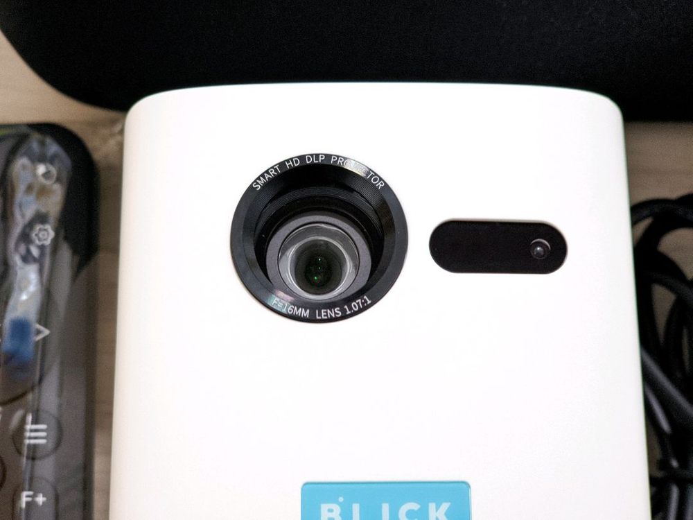 블릭 큐브 S 미니 포터블 빔프로젝터 세트 판매 스마트빔--4