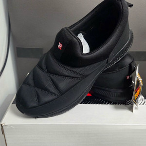 롤립스 방한 패딩 슬립온 블랙 새상품 230~265mm