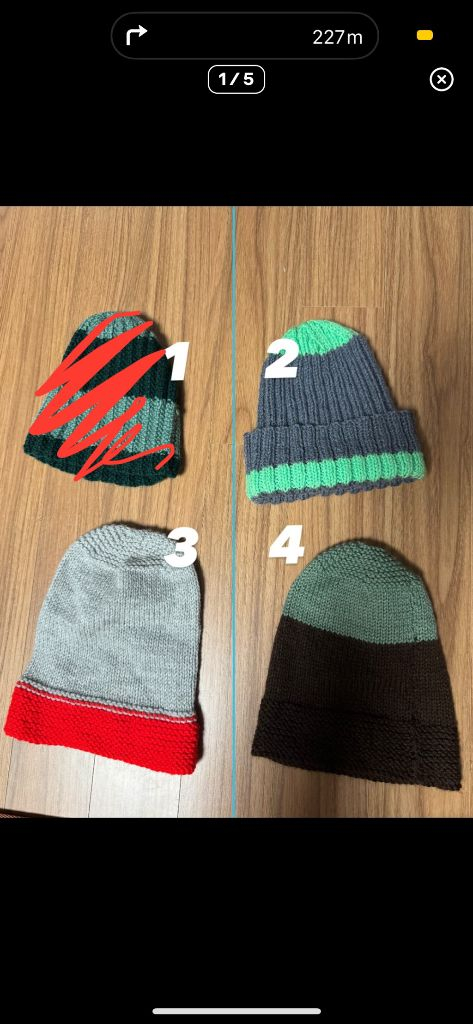 유럽 프랑스구매 비니 4종--0