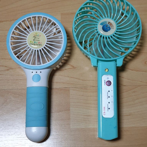 휴대용 미니 선풍기 2개 판매합니다 이미지