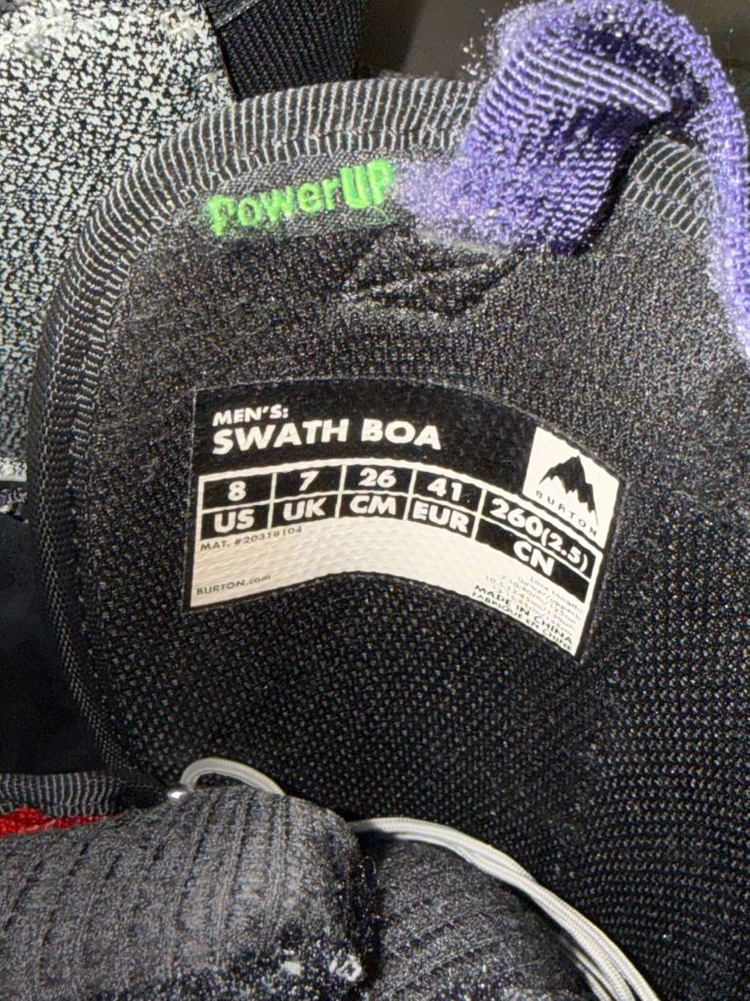 버튼 스노우보드 부츠 Swath Boa--1