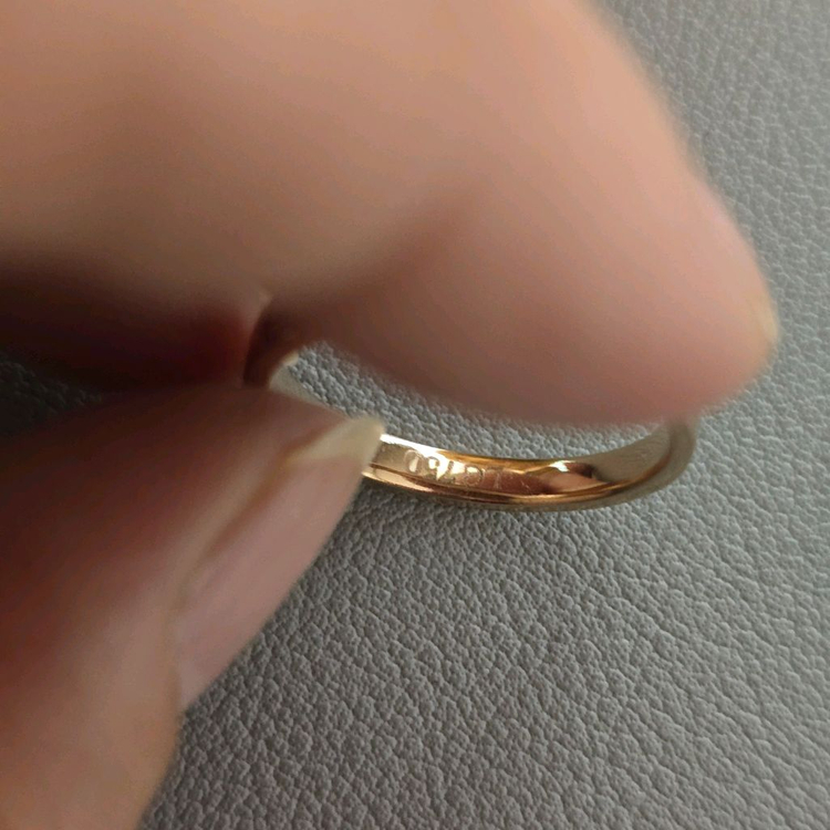18k핑크골드 반지--7