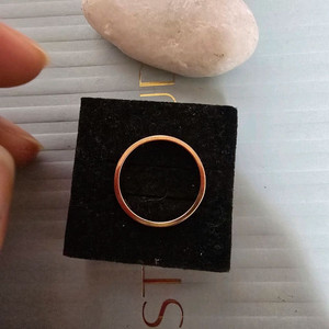 18k핑크골드 데일리 반지