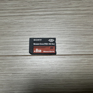 소니 메모리스틱 PRO-HG DUO 8GB 메모리카드 팝니다