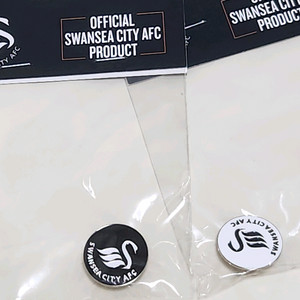 스완지시티 엠블럼 뱃지 2종 축구 뺏지 엄지성