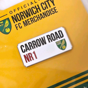 노리치시티 홈구장 표지판 뱃지 축구 뺏지