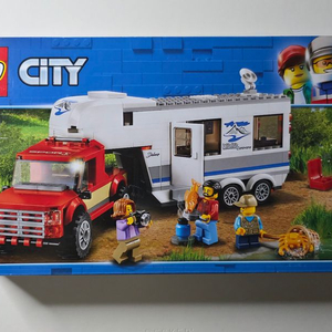 [미개봉 정품] 레고 시티 60182 픽업트럭과 캐러밴 / 60117 밴과 캠핑 트레일러 판매 이미지
