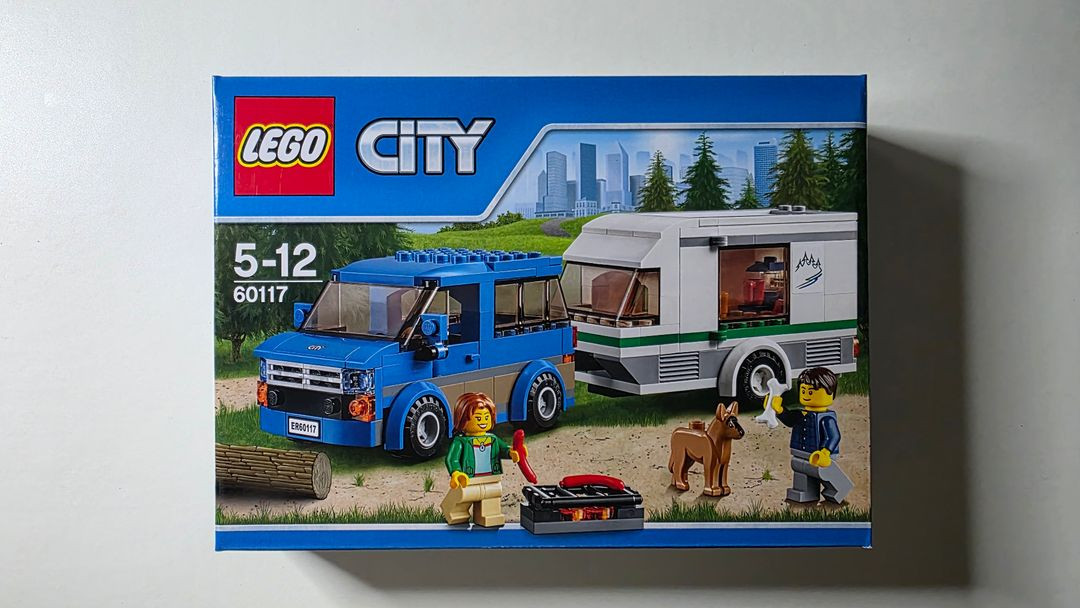 [미개봉 정품] 레고 시티 60182 픽업트럭과 캐러밴 / 60117 밴과 캠핑 트레일러 판매 이미지