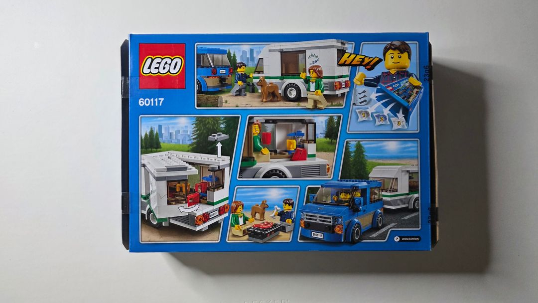 [미개봉 정품] 레고 시티 60182 픽업트럭과 캐러밴 / 60117 밴과 캠핑 트레일러 판매 이미지