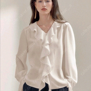 노미나떼 러플 블라우스 프리사이즈 이미지