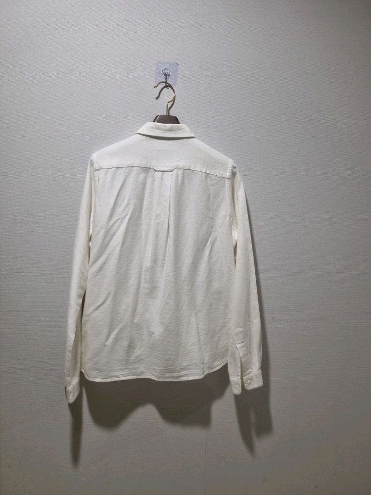 야에카 YAECA 화이트 코튼 셔츠 S 이미지