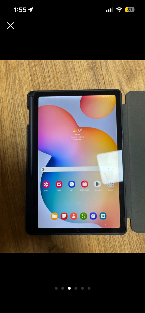 삼성 갤럭시 탭 S6 Lite 케이스 펜슬 포함--2