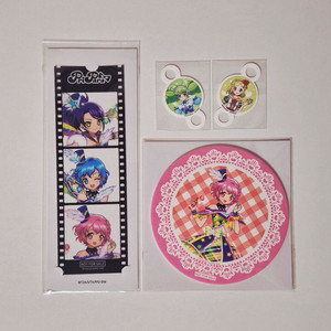 프리파라 팝업 브이스퀘어 콜라보 특전일괄도로시레오나파루루티켓포토카드코스터 이미지