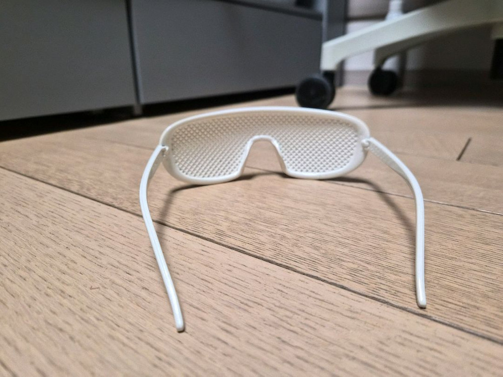 놀 줄 아는 녀석들은 다 갖고 있다는 타공 선글라스--1