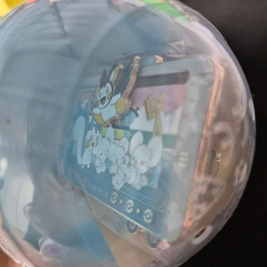 포켓몬 역장 피카츄 뿌듯 & 에몽가 파치리스 배지 뱃지