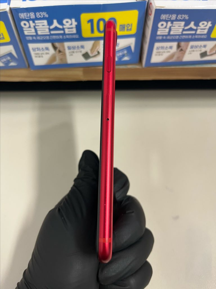 아이폰Se2 256G 레드 S급!--4