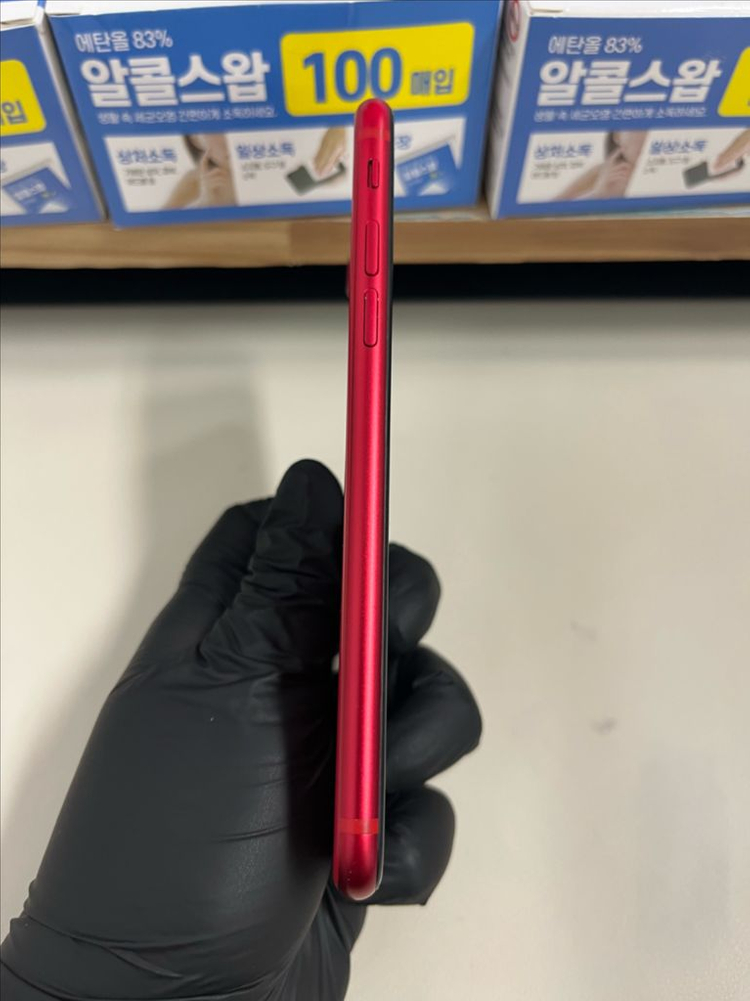 아이폰Se2 256G 레드 S급!--5