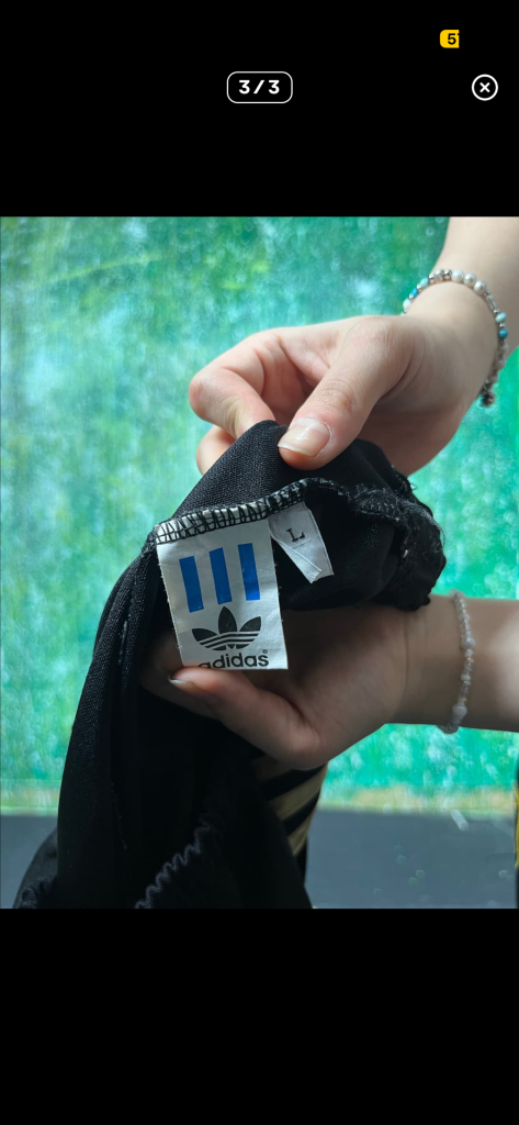 3줄 스트라이프 트레이닝 팬츠--2