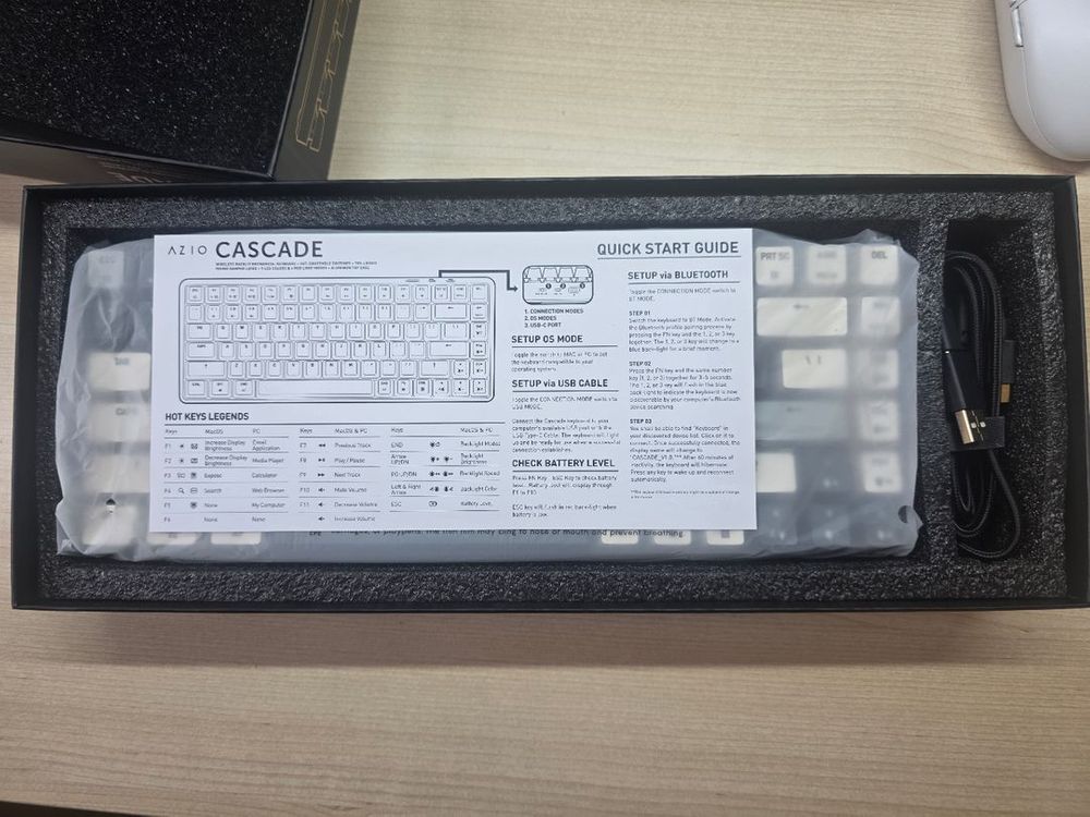 AZIO CASCADE 아지오 캐스케이드 기계식 키보드--1