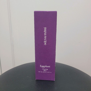 (새제품) 파파레서피 가지 클리어링 스킨 200ml