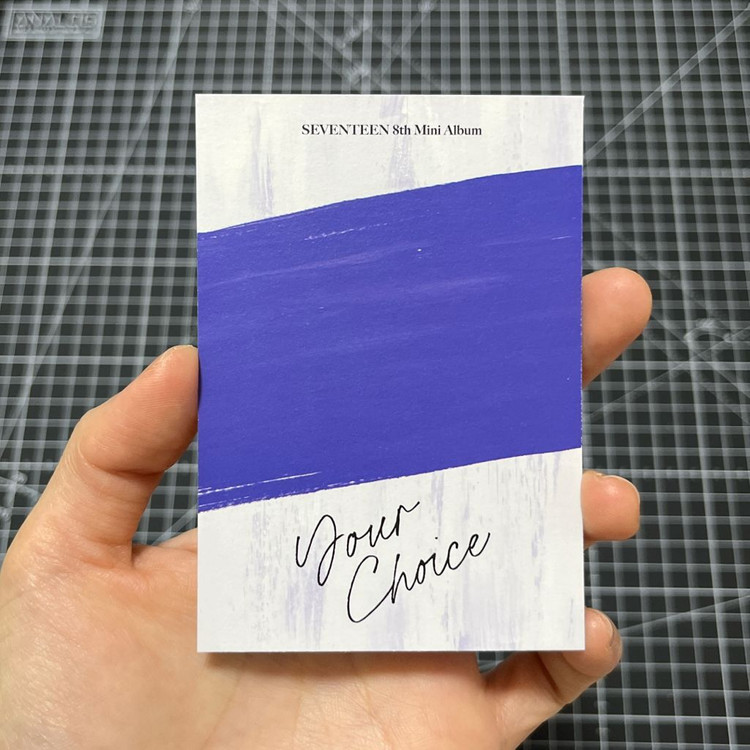 세븐틴 우지 승관 유어초이스 유얼초이스 미니 카드 엽서 포카--4