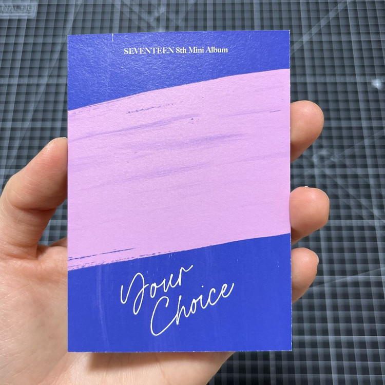 세븐틴 우지 승관 유어초이스 유얼초이스 미니 카드 엽서 포카--6