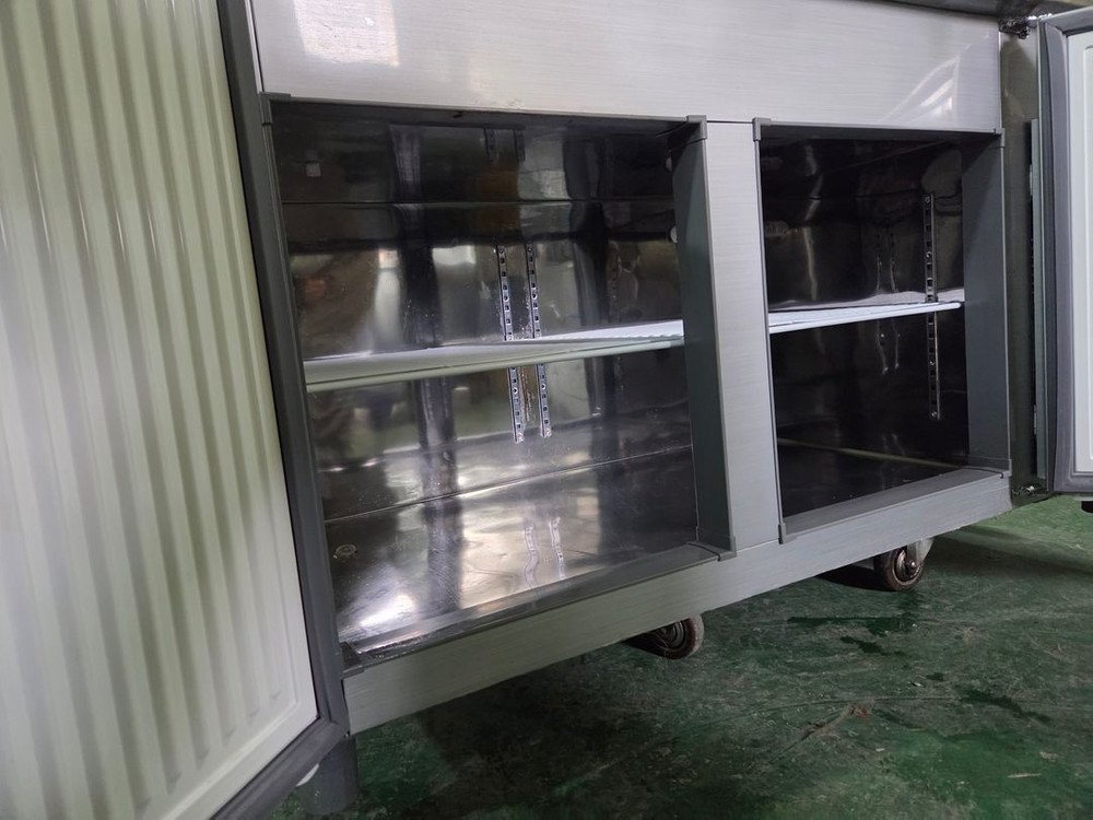 유니크 1500 1/4바트 토핑 냉장고 반찬 냉장고--3