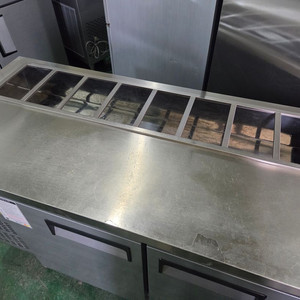 유니크 1500 1/4바트 반찬 냉장고 토핑 냉장고