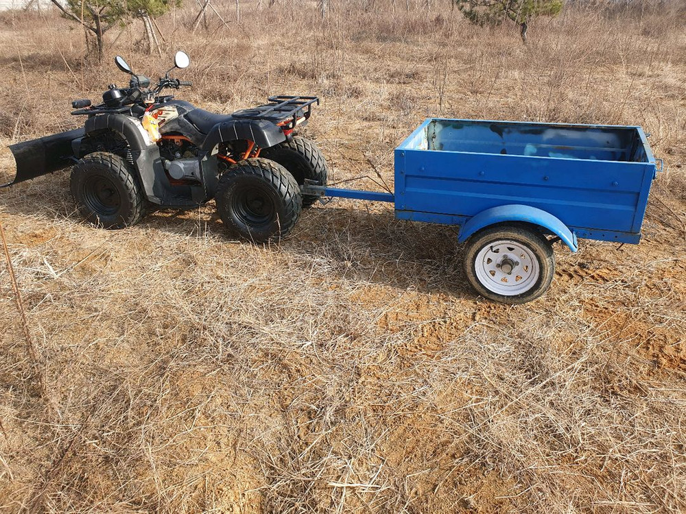 카요 au180 제설 및 추레라 포함 이미지