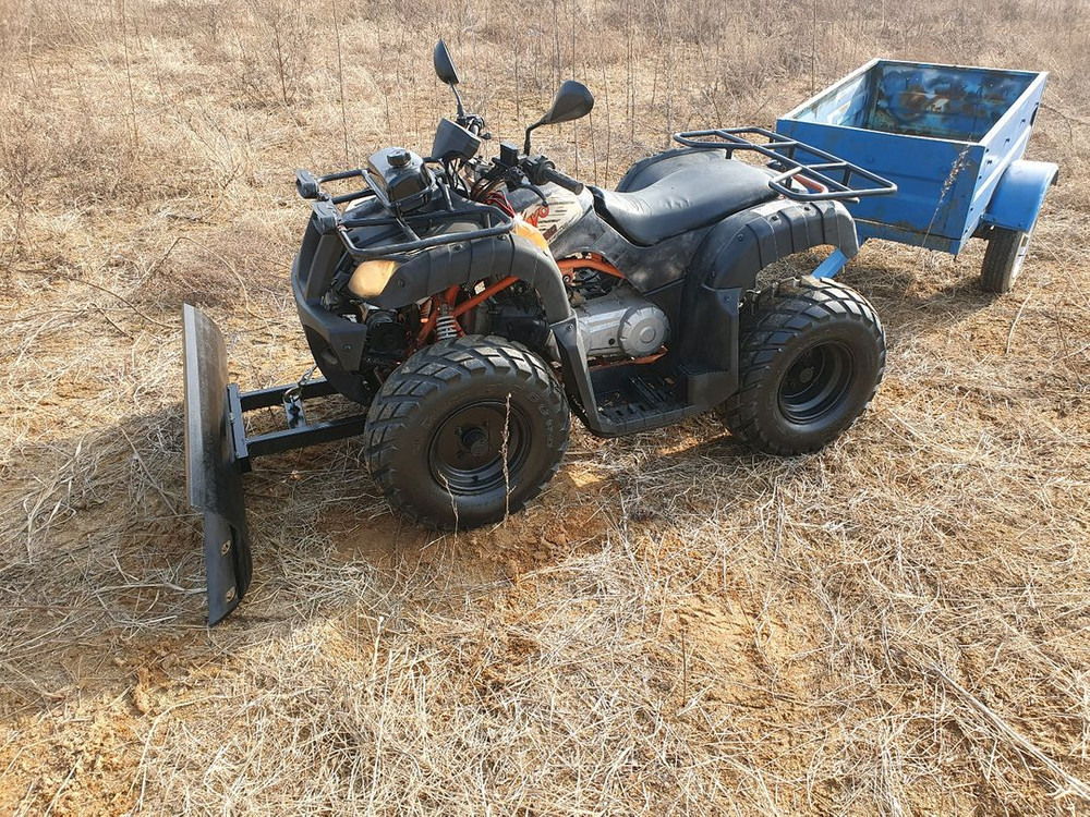 카요 au180 제설 및 추레라 포함 이미지