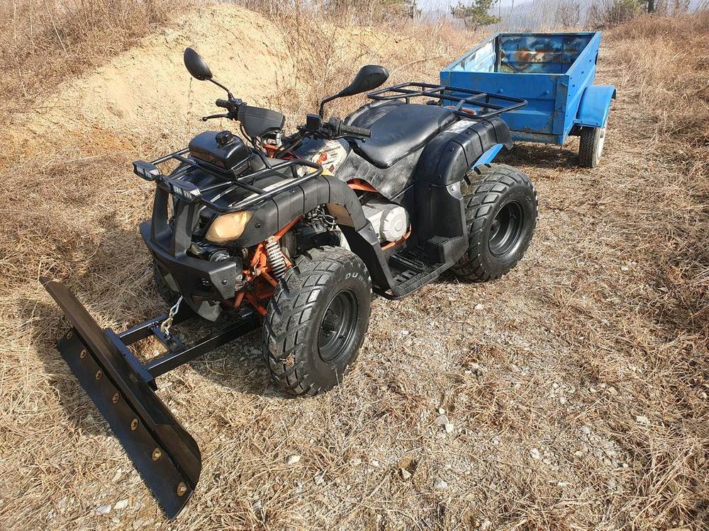 카요 au180 제설 및 추레라 포함 이미지