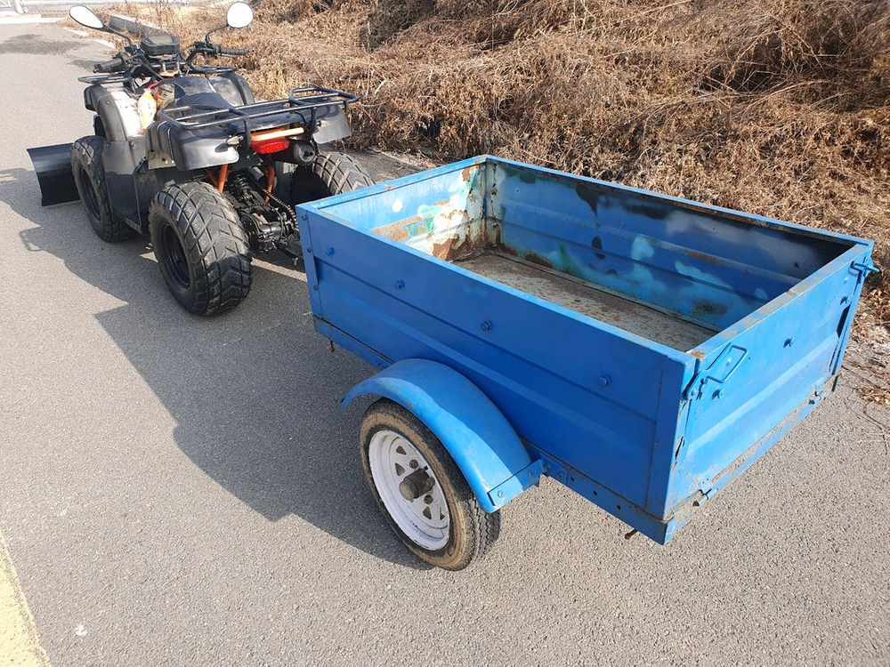 카요 au180 제설 및 추레라 포함 이미지