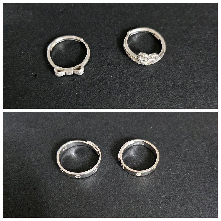 순은반지 은반지 990순은 반지 #거의새거#--2