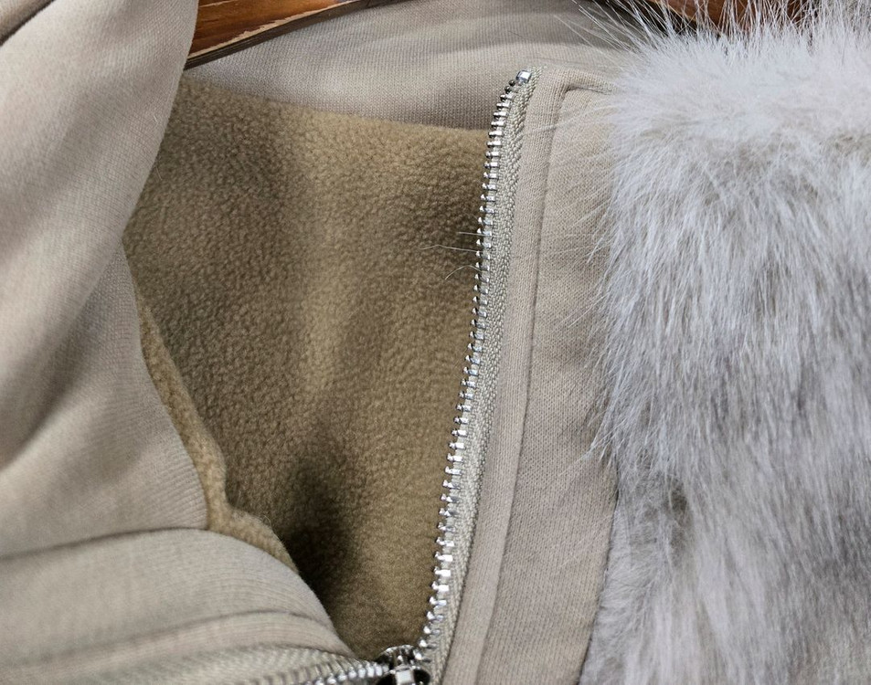 새상품) 퍼 집업 트레이닝복 세트--5