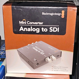 미사용 블랙매직디자인 Mini Converter Analog to SDI