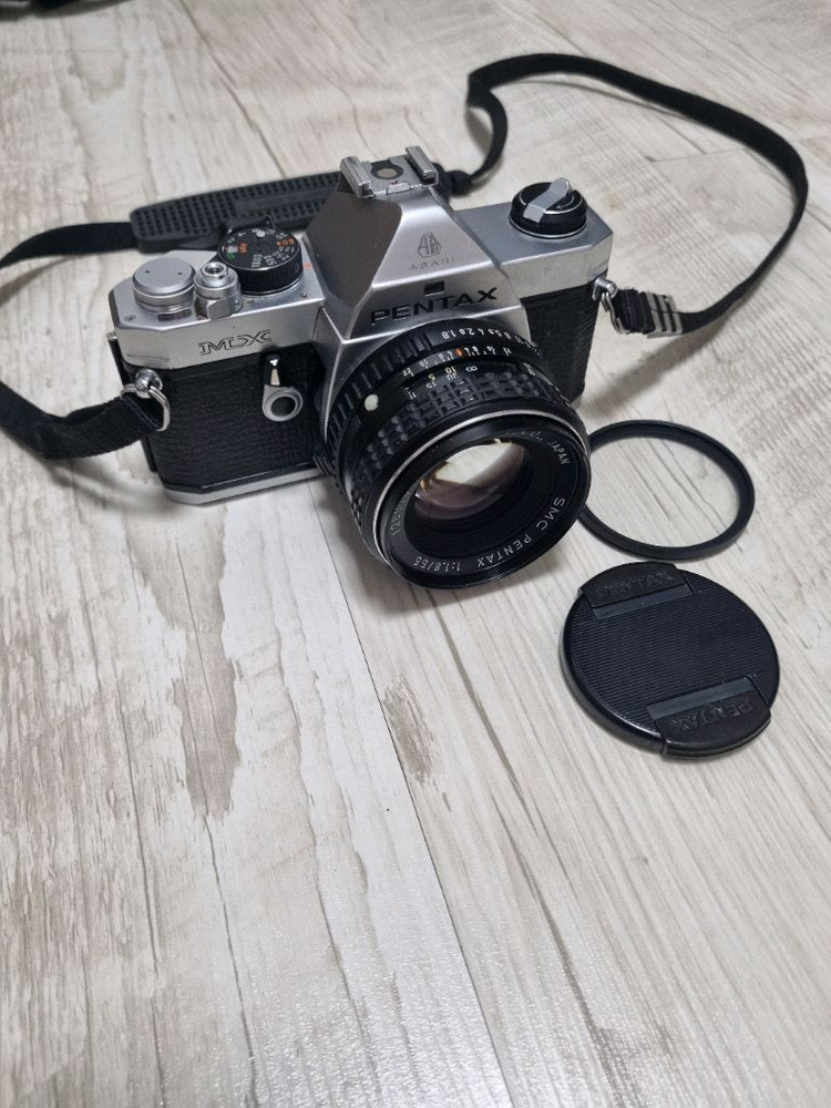 펜탁스MX필름카메라 +smc55mmf1.8 렌즈 세트--2
