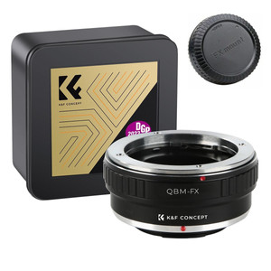 KnF Concept QBM-FX 로라이 QBM 렌즈-후지 X 어댑터 (뒤캡포함) (새상품)