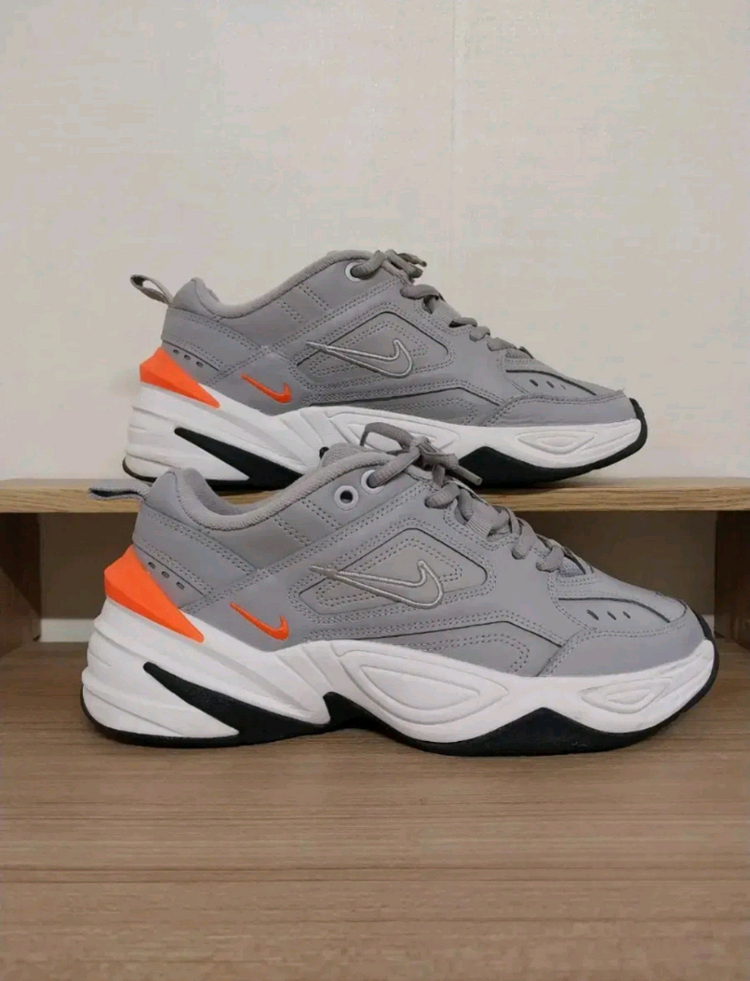 여성 나이키 M2K 테크노 아트모스피어 그레이 팬텀 운동화 (240)--4