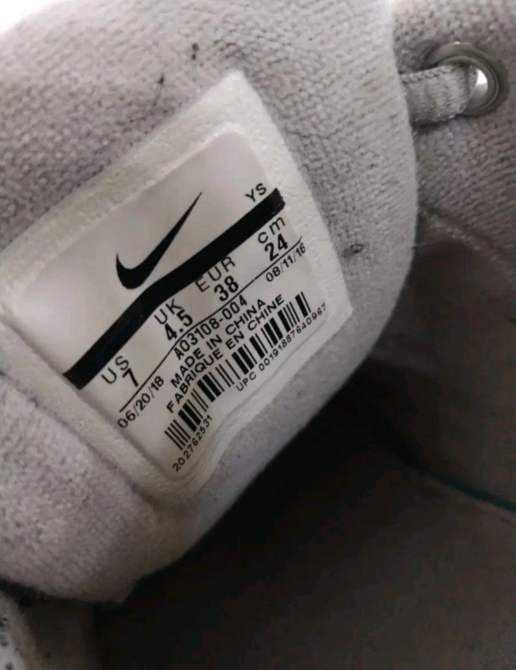 여성 나이키 M2K 테크노 아트모스피어 그레이 팬텀 운동화 (240)--9