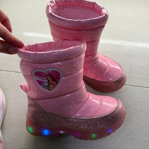 여아 부츠 시크릿쥬쥬 털부츠 180