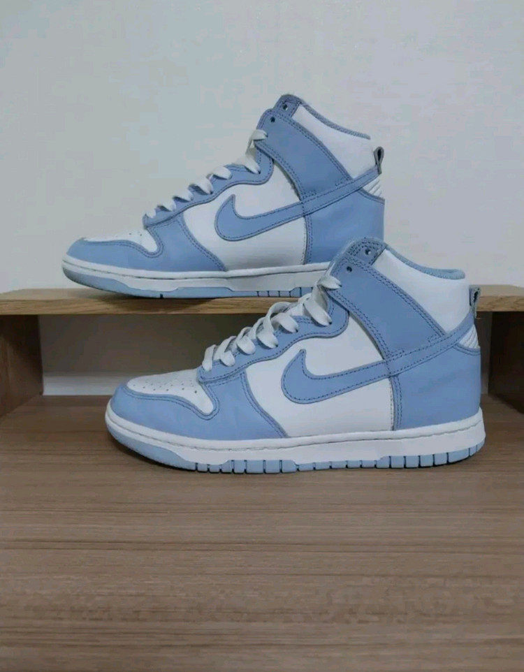 여성 나이키 덩크 하이 알루미늄 운동화 (235)--3