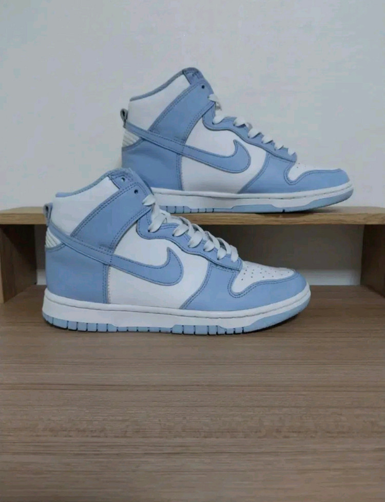 여성 나이키 덩크 하이 알루미늄 운동화 (235)--4